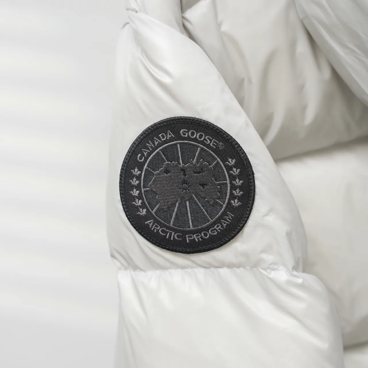 P780 CANADA GOOSE丨Canada Goose 2252 Puff Hooded Down Jacket Color: Gray White Black Label Size: XS-XXL